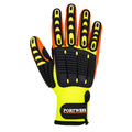 Gelb-Orange - Back - Portwest - Herren-Damen Unisex Grip Handschuhe "A721"