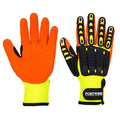 Gelb-Orange - Front - Portwest - Herren-Damen Unisex Grip Handschuhe "A721"