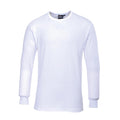 Weiß - Front - Portwest - T-Shirt Thermisches Material für Herren  Langärmlig