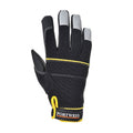 Schwarz - Back - Portwest - Herren-Damen Unisex Handschuhe "Tradesman High Performance"