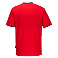 Rot-Schwarz - Back - Portwest - T-Shirt für Herren - Aktiv