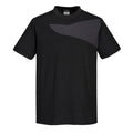Schwarz-Zoom Grau - Front - Portwest - T-Shirt für Herren - Aktiv