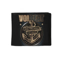 Schwarz-Braun - Front - RockSax - "Seal The Deal" Brieftasche Der Volbeat