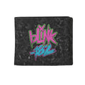 Schwarz-Pink-Blau - Front - RockSax - Brieftasche Blink 182