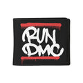 Schwarz-Weiß-Rot - Front - RockSax - "Graffiti" Brieftasche 'Run DMC'