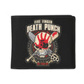 Schwarz-Weiß-Rot - Front - RockSax - "Got Your Six" Brieftasche Five Finger Death Punch
