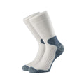 Grau-Weiß - Back - 1000 Mile - Socken Leicht für Herren-Damen Unisex - Kricket