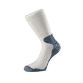 Grau-Weiß - Front - 1000 Mile - Socken Leicht für Herren-Damen Unisex - Kricket