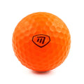 Orange - Front - Masters - "Lite Flite"  Schaumstoff Übungs-Golfbälle  6er-Pack