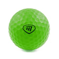 Grün - Front - Masters - "Lite Flite"  Schaumstoff Übungs-Golfbälle  6er-Pack
