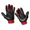 Grau-Rot-Weiß - Side - Murphys - Herren-Damen Unisex Gaelic Football Handschuhe