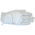 Weiß - Front - Henselite - Herren Bowls-Handschuh für Rechtshänder, Leder