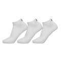 Weiß - Front - Exceptio - Sneaker-Socken für Herren-Damen Unisex (3er-Pack)