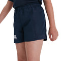 Marineblau - Pack Shot - Canterbury - "Advantage" Shorts für Kinder