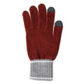 Rot-Grau meliert - Back - Puma - Herren-Damen Unisex Winterhandschuhe, Jerseyware