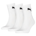 Weiß - Back - Puma Unisex Socken, 3er-Pack