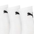Weiß - Side - Puma Unisex Socken, 3er-Pack