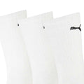 Weiß - Side - Puma Unisex Sportsocken für Erwachsene, 3er-Pack