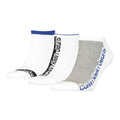 Weiß - Front - Calvin Klein - Sneaker-Socken für Herren (3er-Pack)