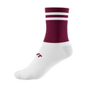 Weinrot-Weiß - Front - McKeever - "Pro" Socken für Kinder