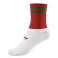 Rot-Grün-Weiß - Front - McKeever - "Pro" Socken für Herren-Damen Unisex