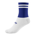 Königsblau-Weiß - Front - McKeever - "Pro" Socken für Herren-Damen Unisex