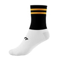 Schwarz-Gold-Weiß - Front - McKeever - "Pro" Socken für Herren-Damen Unisex