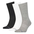 Schwarz-Grau-Weiß - Front - Calvin Klein - Socken für Herren (3er-Pack)
