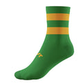 Grün-Gold - Front - McKeever - "Pro" Socken für Herren-Damen Unisex