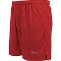 Rot - Front - Precision - Madrid Shorts für Herren-Damen Unisex
