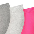 Pink - Front - Puma Unisex Kurzsocken für Erwachsene, 3er-Pack