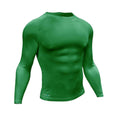 Grün - Front - Precision Herren-Damen Unisex Hemd Essential Baselayer, Langärmlig, sportlich