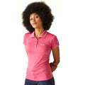 Flamingo-Rosa - Lifestyle - Regatta - "Remex II" Poloshirt für Damen - Aktiv