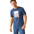 Dunkles Jeansblau - Lifestyle - Regatta - "Cline VIII" T-Shirt für Herren