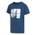 Dunkel-Jeansblau - Side - Regatta - "Bosley VII" T-Shirt für Kinder