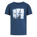 Dunkel-Jeansblau - Front - Regatta - "Bosley VII" T-Shirt für Kinder