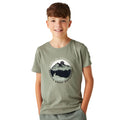Agaven-Grün - Lifestyle - Regatta - "Bosley VII" T-Shirt für Kinder
