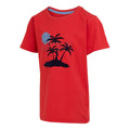 Leuchtend Rot - Side - Regatta - "Hawaii" T-Shirt für Kinder