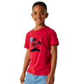 Leuchtend Rot - Lifestyle - Regatta - "Hawaii" T-Shirt für Kinder