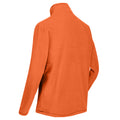 Dunkel Orange - Side - Regatta Great Outdoors Herren Thompson Fleece-Top mit Reißverschluss bis zur Brust