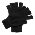 Schwarz - Side - Regatta Unisex Handschuhe, fingerlos