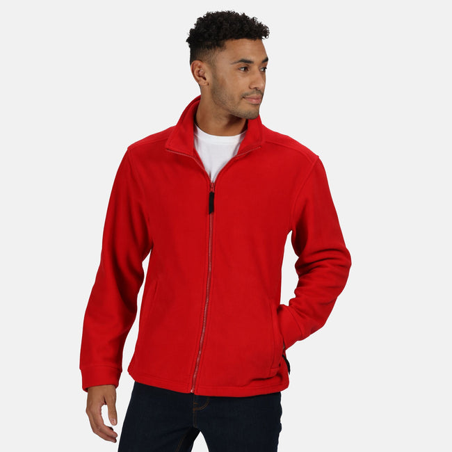 Rot - Side - Regatta Herren Thor 300 Fleece-Jacke mit Reißverschluss