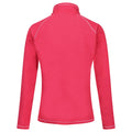 Pinker Trank - Back - Regatta Great Outdoors Damen Fleece-Top Montes mit 1-4-Reißverschluss