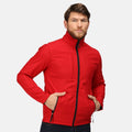 Klassik Rot-Schwarz - Back - Regatta Professional Herren Octagon II Softshell Jacke