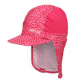Pink Fusion Tiermuster - Front - Regatta Great Outdoors Kinder Sommerkappe