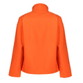 Orange-Schwarz - Side - Regatta Herren Softshell-Jacke Ablaze, bedruckbar