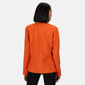 Orange-Schwarz - Side - Regatta Damen Softshell-Jacke Ablaze, bedruckbar