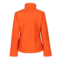 Orange-Schwarz - Lifestyle - Regatta Damen Softshell-Jacke Ablaze, bedruckbar