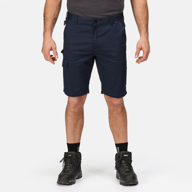 Marineblau - Back - Regatta Herren Pro Cargo-Shorts