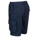 Marineblau - Close up - Regatta - "Shorewalk" Cargo-Shorts für Kinder